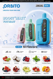 STRAWBERRY KIWI ICE ORBITO 95K DISPOSABLE VAPE
